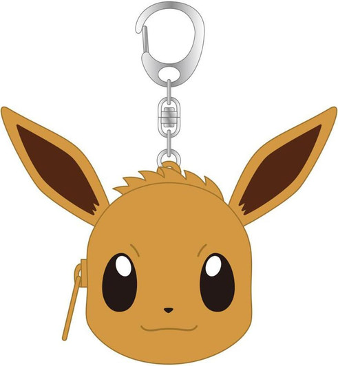 T's Factory Pokemon Silicon Mini Pouch Eevee