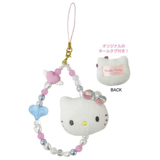 TCP Hello Kitty Face Mascot Strap Rainbow
