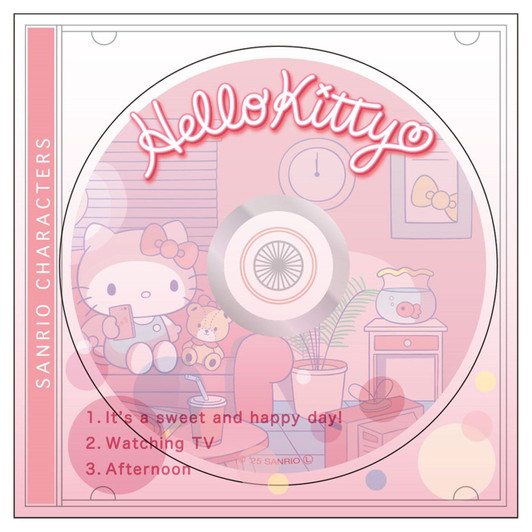 T's Factory Sanrio CD Case Style Memo Hello Kitty