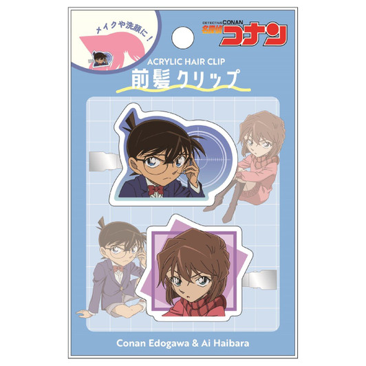 T's Factory Detective Conan / Acrylic Bangs Clip Edogawa Conan & Haibara Ai