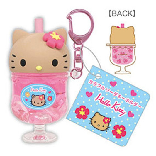 TCP Hello Kitty 90s Colorful Soda Keychain Sunburn