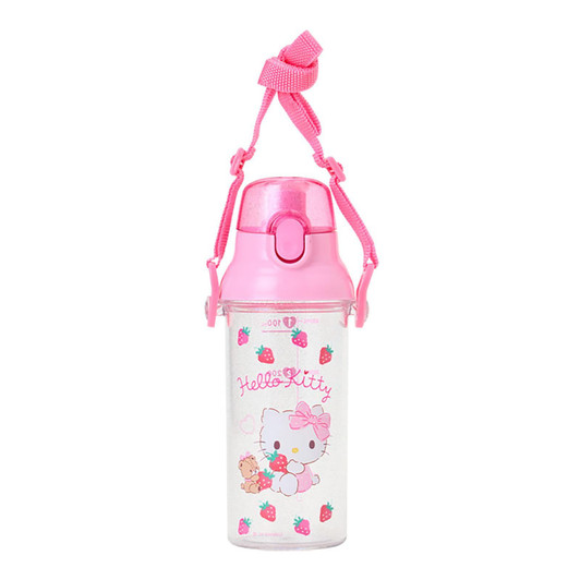 Sanrio Hello Kitty One Touch Clear Bottle