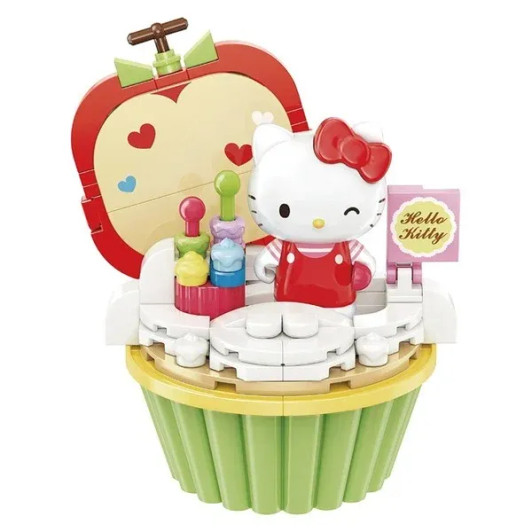 Toys Onda Sweets Block Sanrio Hello Kitty Apple Cake Puzzle