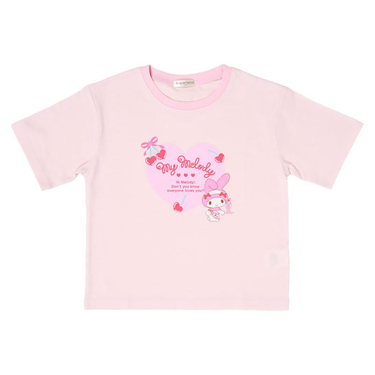 Sanrio My Melody Kids Short Sleeve T-Shirt 120cm
