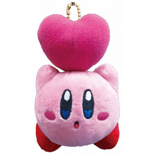 Kirby Of The Stars Shaking Plush MC Heart Throw Kirby
