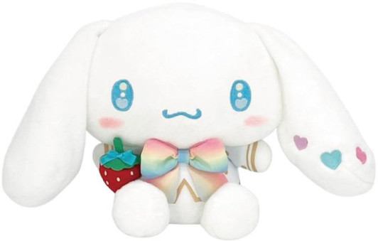 Nakajima Sanrio Strawberry Newspaper Plush M Cinnamoroll