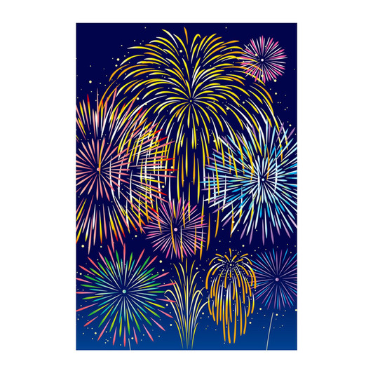 Sanrio Other Message Card Summer Postcard Fireworks JSP 75-5 688908