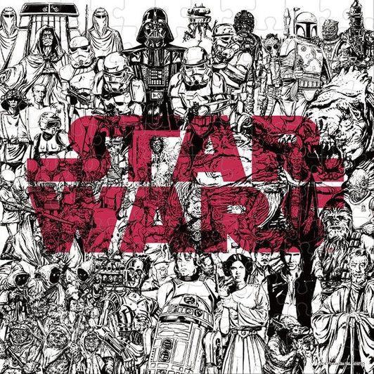 Other Jigsaw Puzzle STAR WARS: The Original Trilogy - !!CHECK SIZE & WEIGHT!! (144 Pieces)