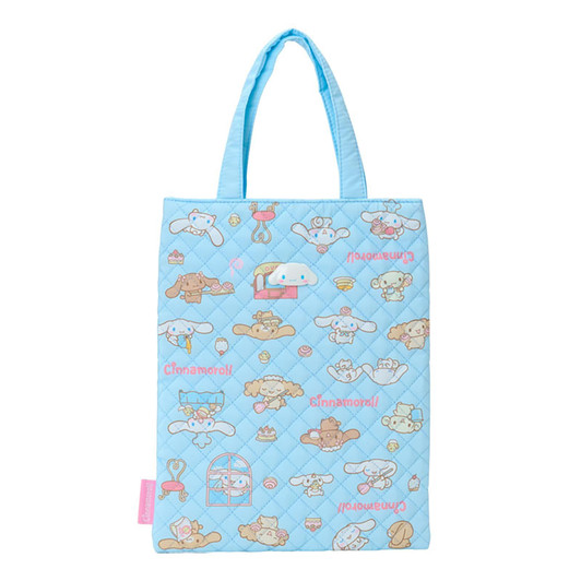 Sanrio Cinnamoroll Tote Bag (Everyone's Quilt) A4 Storage 625396