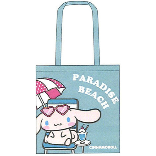 Sanrio Happy Beach Day A4 Tote Bag Cinnamoroll
