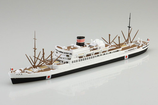 Aoshima 1/700 Japanese Passenger Liner Nitta-maru Plastic Model