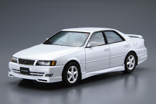 Aoshima 1/24 Toyota JZX100 Chaser Tourer V '98 Plastic Model