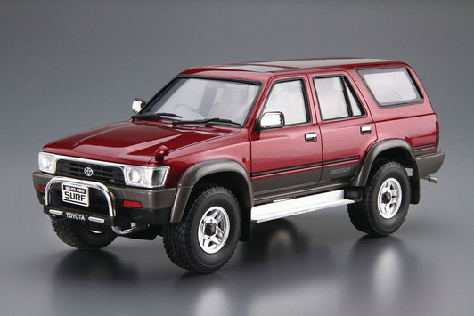 Aoshima 1/24 Toyota VZN130G Hilux Surf SSR-X Wide Body '91 Plastic Model