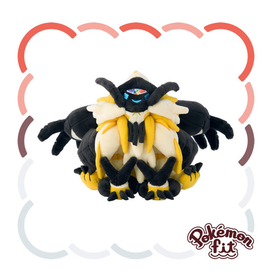 Pokemon Center Original 800 Plush Pokemon Fit Necrozma (Dusk Mane)