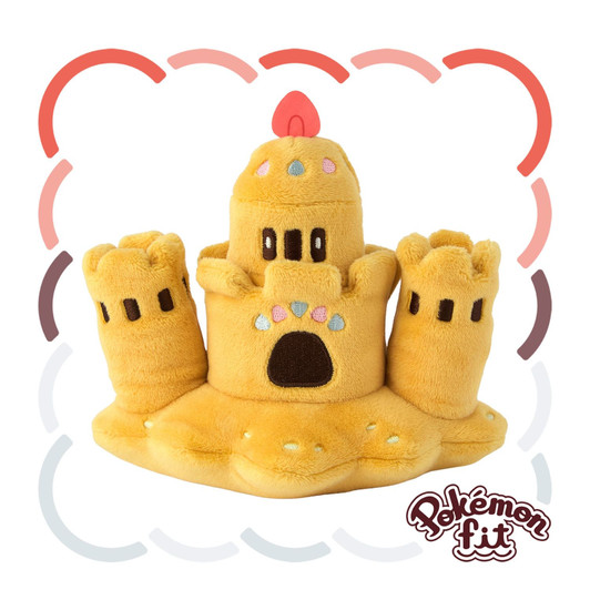 Pokemon Center Original 770 Plush Pokemon Fit Palossand