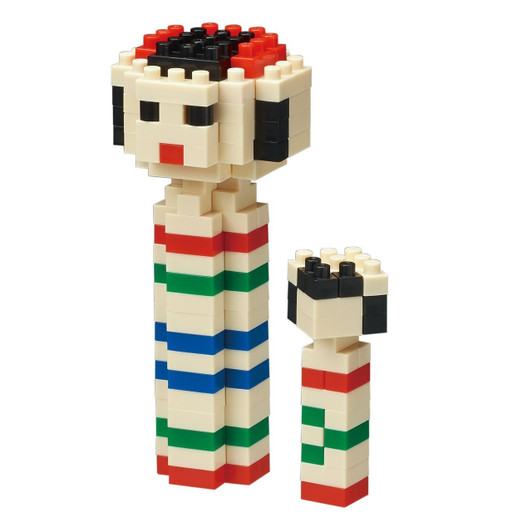 Kawada NBC-210 nanoblock Kokeshi Doll
