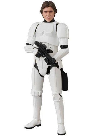  Medicom MAFEX Han Solo (Stormtrooper Disguise) Figure (Star Wars: A New Hope) 