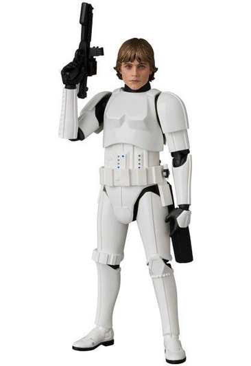  Medicom MAFEX Luke Skywalker (Stormtrooper Disguise) Figure (Star Wars: A New Hope) 