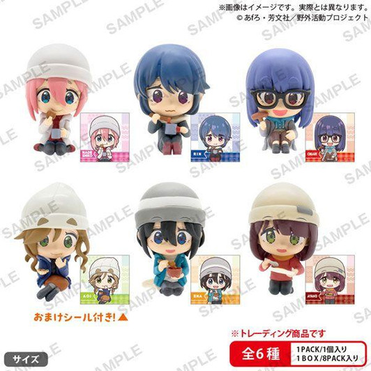  Bushi Road Creative Laid-back Camp Collection Figure Rich Season 3 (8 pcs Box) 