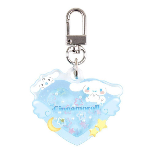  T's Factory Sanrio Heart Shaker Keychain Cinnamoroll 