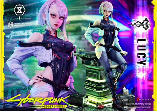  Prime 1 Studio Real Elite Masterline: Cyberpunk Edgerunners - Lucy 1/4 DX Version Figure 