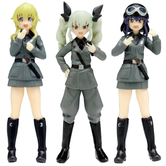  Platz 1/35 Girls und Panzer Anzio High School Macaroni Plan Figure Set 