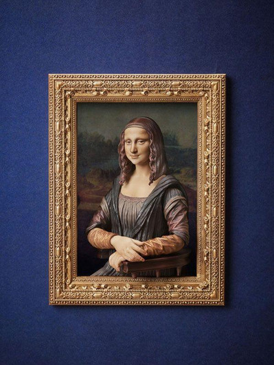  FREEing figma Mona Lisa by Leonardo da Vinci Non-scale Figure (The Table Museum) 