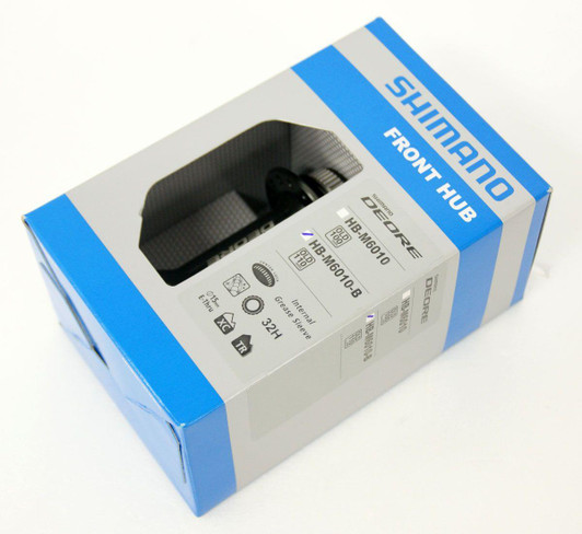Shimano (Cycling) DEORE HB-M6010-B Black 32H Front Hub (OLD 110mm) EHBM6010BBX