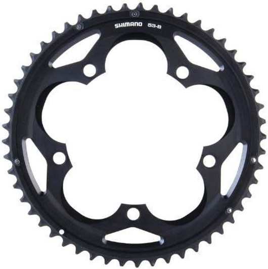 Shimano (Cycling) FC-5700 2x10 Speed Chain Ring 53T (B-Type/Black) Y1M398160