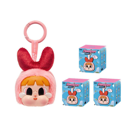 POP-MART Crybaby Powerpuff Girls Series-Vinyl Face Plush (6 BOX RANDOM)
