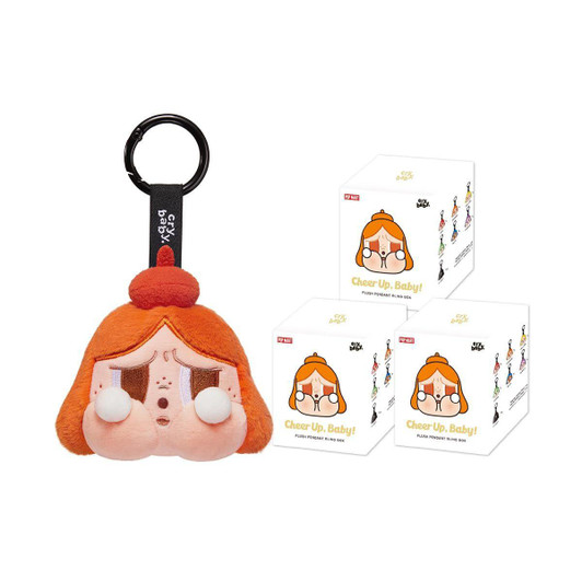 POP-MART Crybaby Cheer Up, Baby! Series Plush Pendant (SINGLE RANDOM)