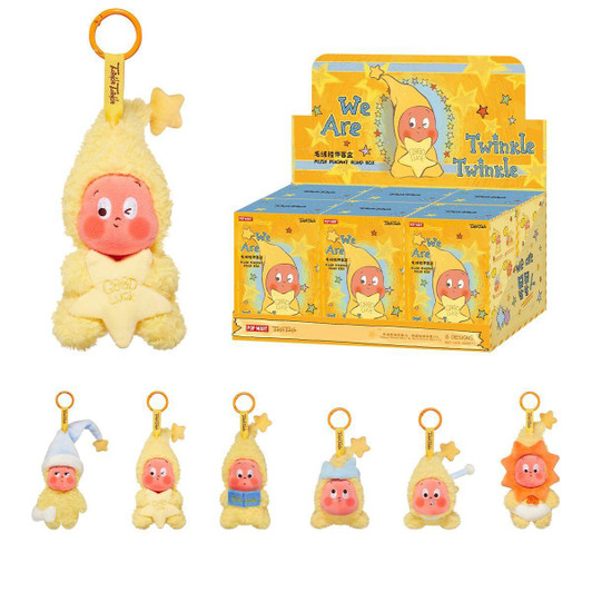 POP-MART We Are Twinkle Twinkle Series Plush Pendant Set (3 PACK RANDOM)