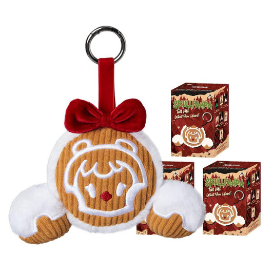 POP-MART SKULLPANDA Tell Me What You Want Series Plush Pendant Assortment Box (6 BOX RANDOM)
