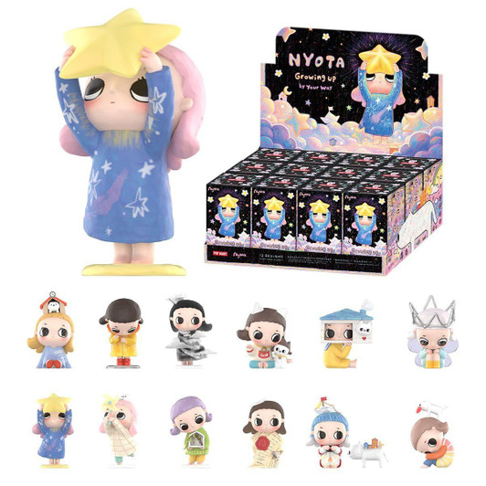 POP-MART Nyota Growing Up by Your Way Series Assortment Box (12 BOX RANDOM)