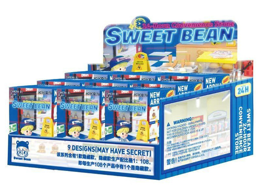  POP-MART Sweet Bean Convenience Store Series Shopping Kit Figure  (9 BOX RANDOM) 