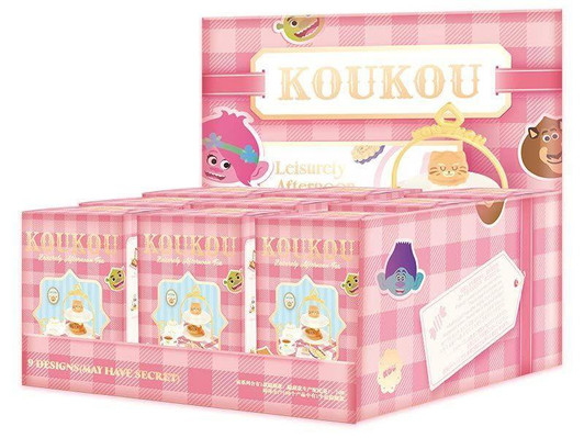  POP-MART Koukou Afternoon Tea Series Figures (9 BOX RANDOM) 