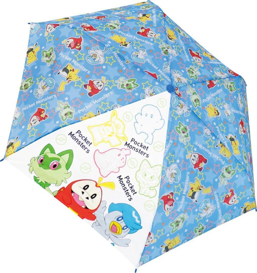  J's Planning Pokemon Sky Blue Folding Umbrella 