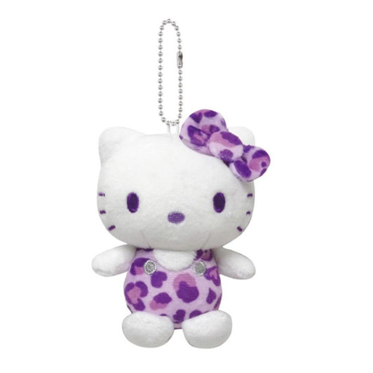 Kcompany Sanrio Hello Kitty Leopard Print BC Mascot (Purple)