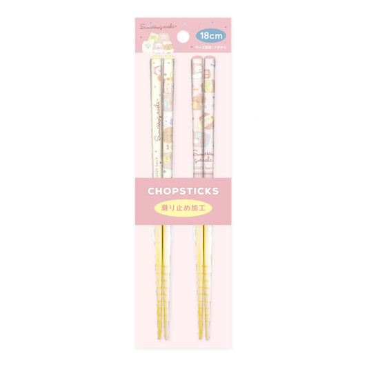 T's Factory Sumikko Gurashi Pair Of Bamboo Chopsticks (18 Cm) Bear Cafe