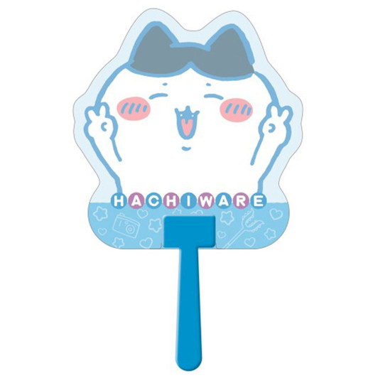 Ensky Chiikawa Die-Cut Fan Hachiware 4