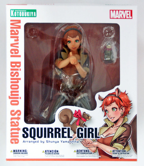 Kotobukiya MK216 Marvel Bishojo Statue Squirrel Girl 1/7 Scale Prepainted Figure