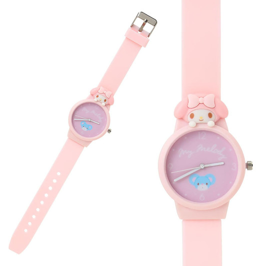 Sanrio My Melody Mascot Watch LCD Protective Film, Back Cover Protective Film, Case.