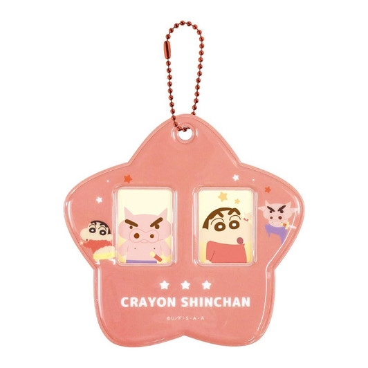 T's Factory Shinchan Greedy Photo Holder Shinchan & Buriburizaemon