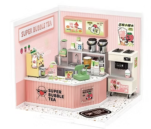 ROBOTIME Super  Creator Tapioca Stand (130 Pieces)