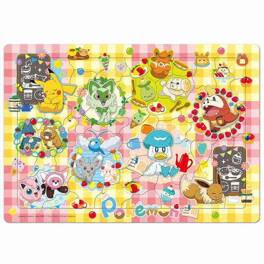 Tenyo Pokemon Child Puzzle 60 P Snack Time