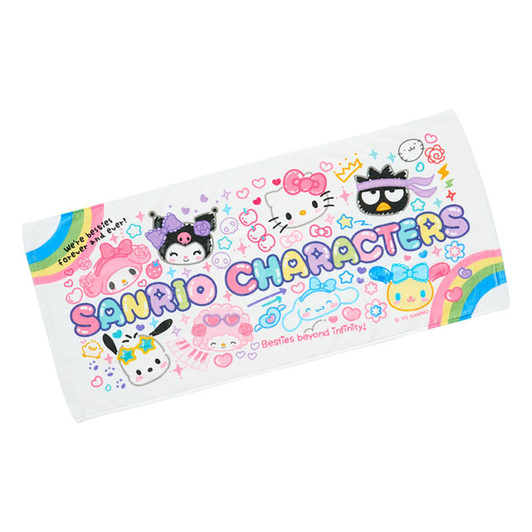 Sanrio Other Hand Towel (School Twinkle Festival) Characters Name Space on Tag