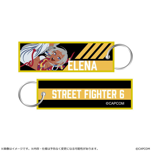 Capcom Street Fighter 6: Flight Tag Keychain - Elena
