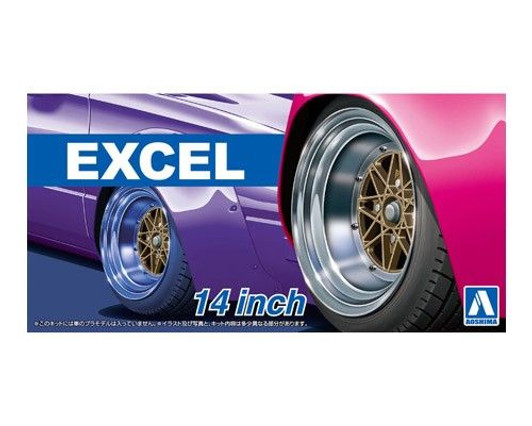 Aoshima MIKEISAI PRIORITY - Tuned Parts No. 80 1/24 Excel 14 Inch