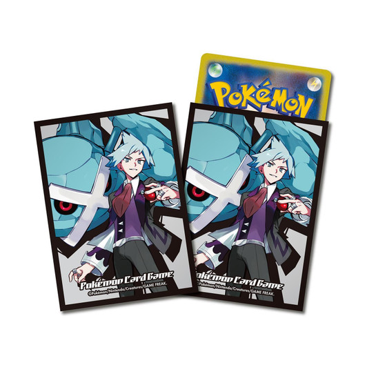 Pokemon Center Original Pokemon Card Game Deck Sleeves Daigo & Metagross [Black]
