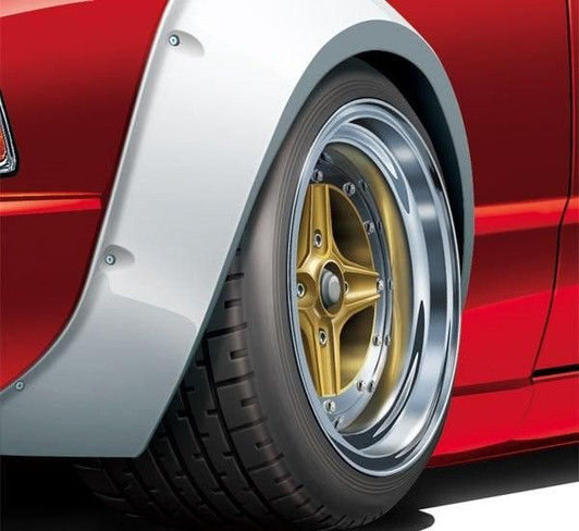 Aoshima The Tuned Parts Bright 14-Inch (Accessories)